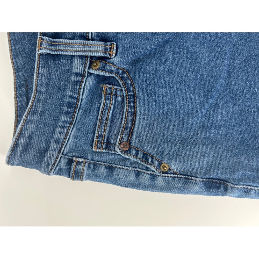 Rock & Roll Denim Womens‎ Mid Rise Bootcut Jeans Blue W28 L30 Stretch Western - Picture 9 of 12